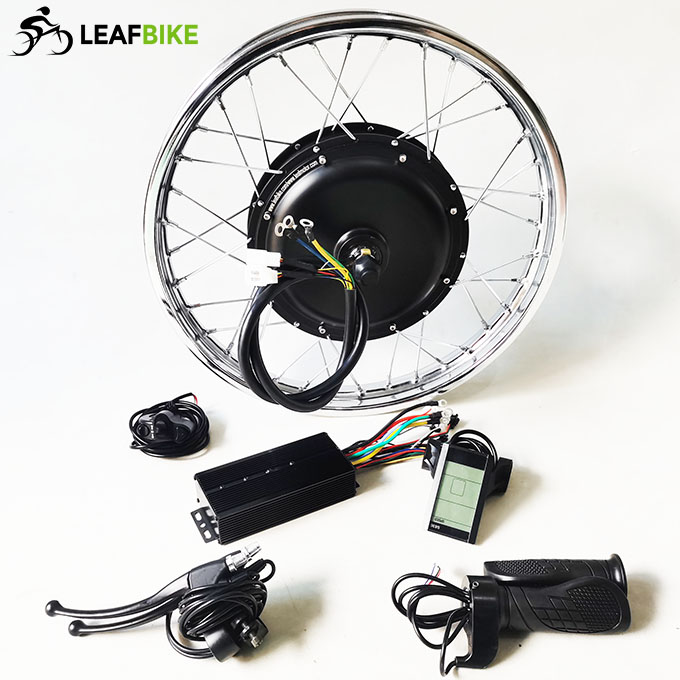 17 inch 48V 52V 2000W front electric motorcycle motor kit