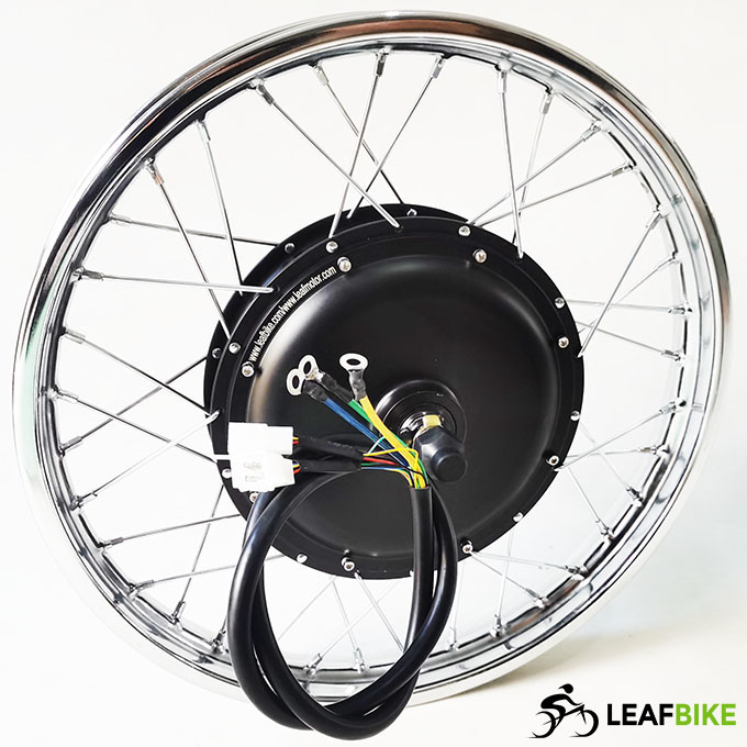 17 inch 48V 52V 2000W front electric motorcycle motor kit