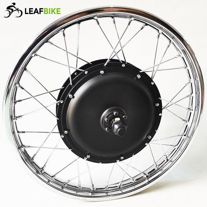 17 inch 48V 52V 2000W front electric motorcycle motor kit