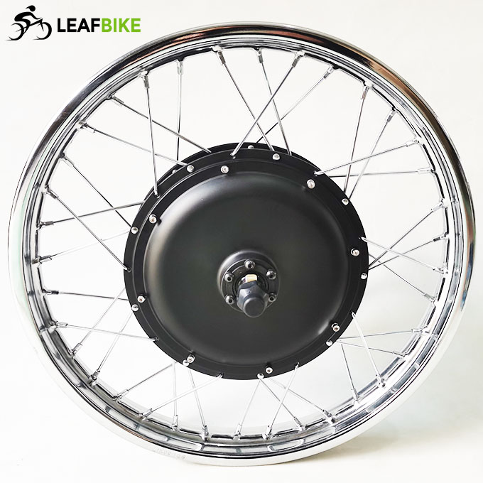 17 inch 48V 2000W front electric motorcycle motor conversion kit