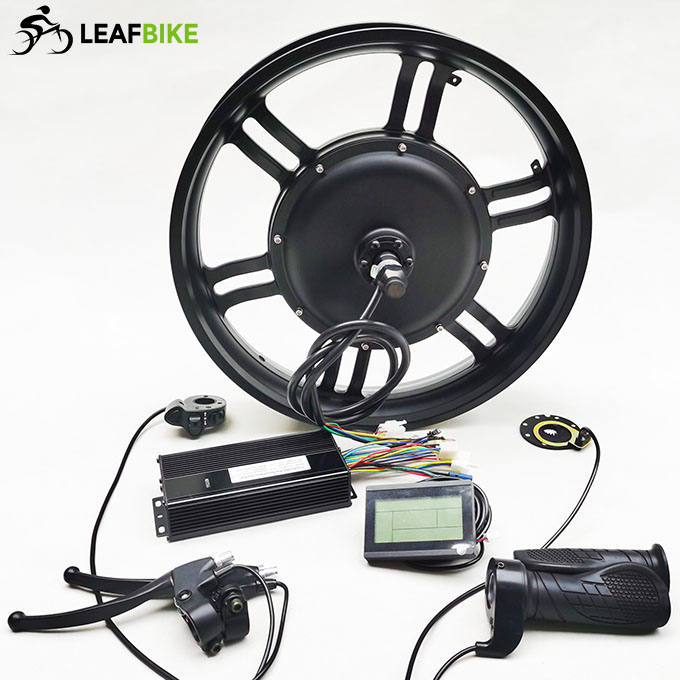 20 inch 48V 1500W rear casted hub motor fat snow bike conversion kit