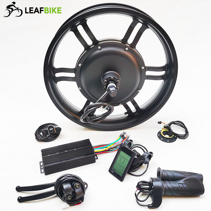 20 inch 48V 52V 1500W rear casted hub motor - Beach Snow Fat Tire bike conversion kit