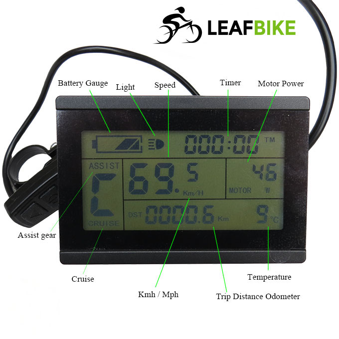 20 inch 48V 1500W rear casted hub motor fat snow bike conversion kit