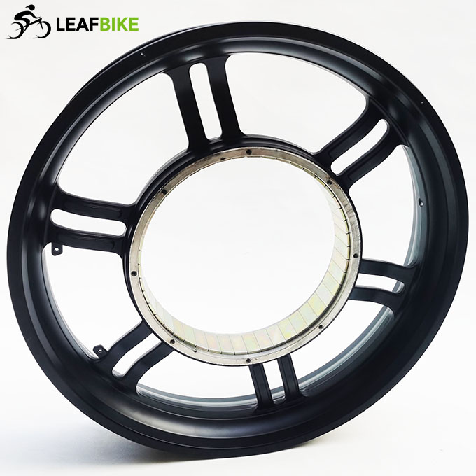20 inch casted fat snow bike hub with magnet