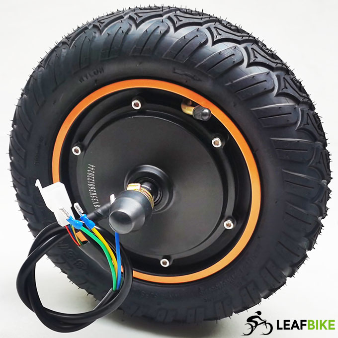 10 inch 48V 52V 800W rear electric scooter motor wheel