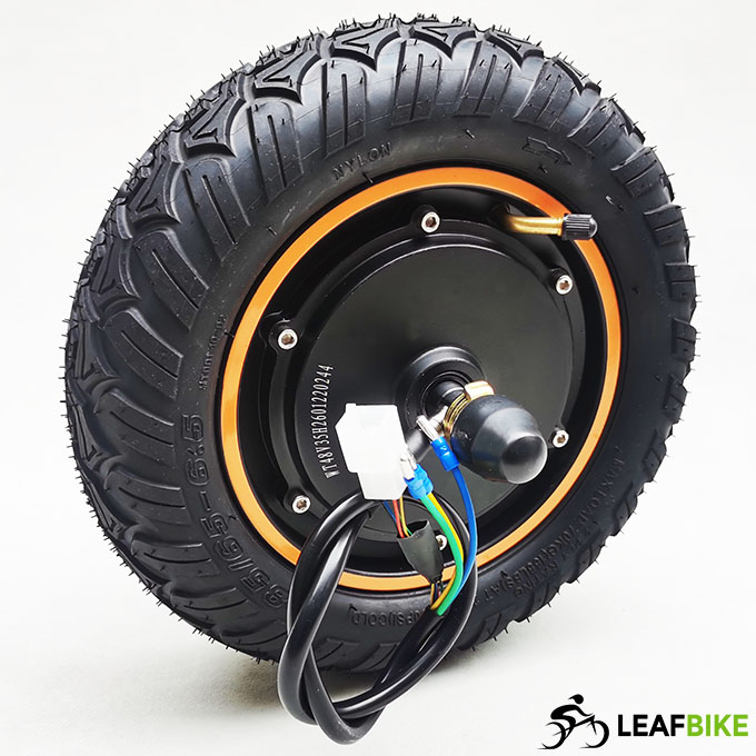 10 inch 48V 52V 800W rear electric scooter motor wheel