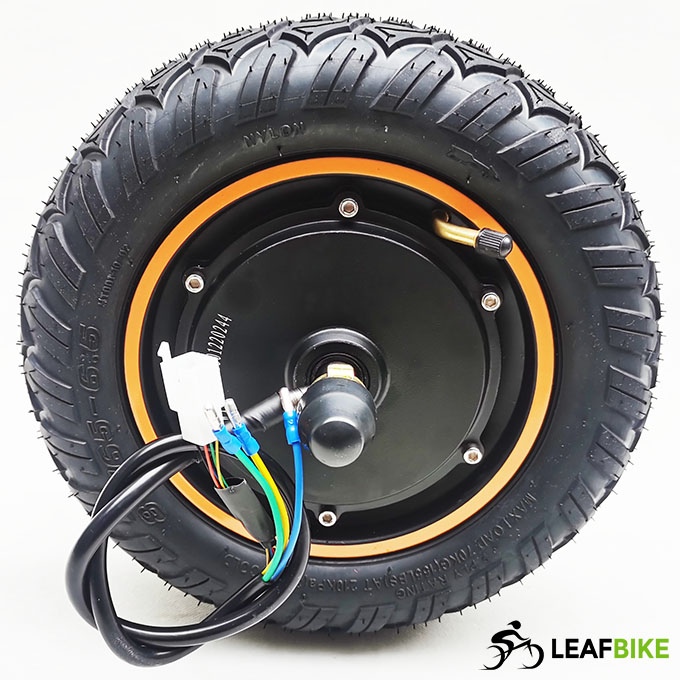 10 inch 48V 52V 800W rear electric scooter motor wheel