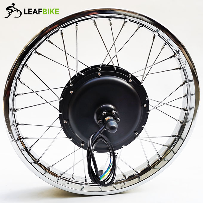 1.85 - 19 inch 48V 52V 1500W front electric motorcycle motor kit