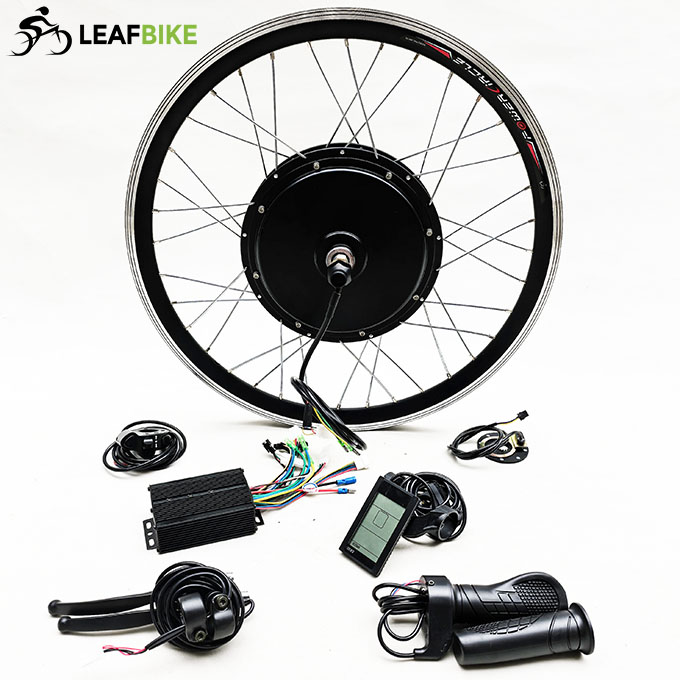 24 inch 48V 52V 1000W electric hub motor kit - rear wheel
