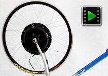 26 inch 48V 1000W front hub motor