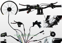wire diagram for 250w gearless brushless hub motor kit