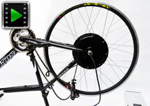 28 inch 1000w rear hub motor electric bike conversion kit