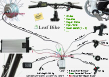 geared hub motor electric bike conversion kit wire diagram