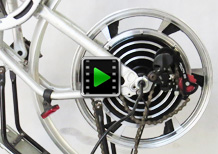 16 inch 1000w rear brushless hub motor bike conversion kit