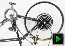 26 inch 1000w rear hub motor electric bike conversion kit