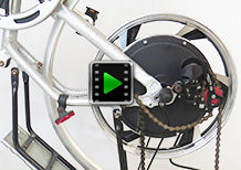 16 inch 36v 750w rear electric bike kit