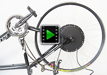 28 inch 1500w electric bike conversion kit