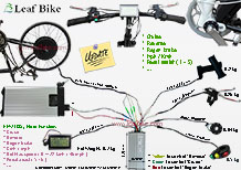 48v 1000w hub motor wire diagram