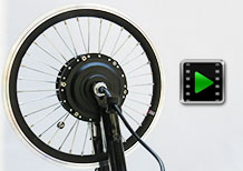 20 inch geared hub motor kit