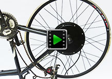700c 48v 1500w rear electric bike motor kit