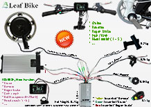 16 inch front hub motor - electric bike conversion kit wire diagram
