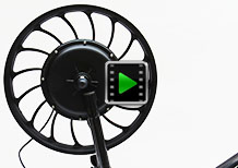 20 inch front hub motor electric bike conversion kit