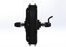 750w-front-electric-bike-motor-drawing