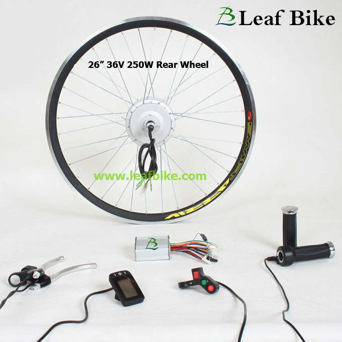 26 inch 36V 250W rear hub motor - electric bike kit