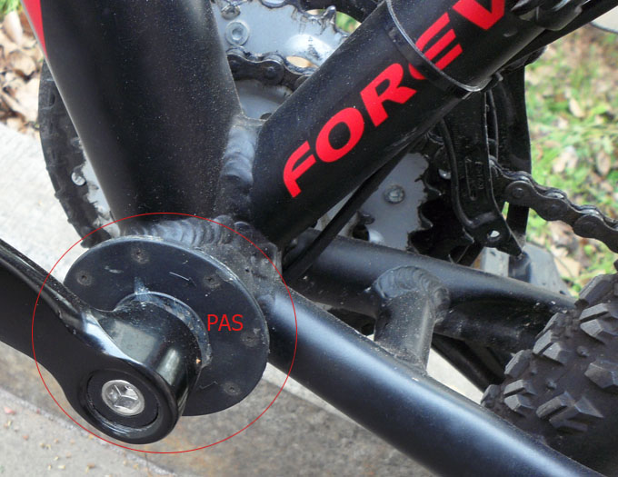 26 inch 36V 250W mountain electric bike - Rear drive