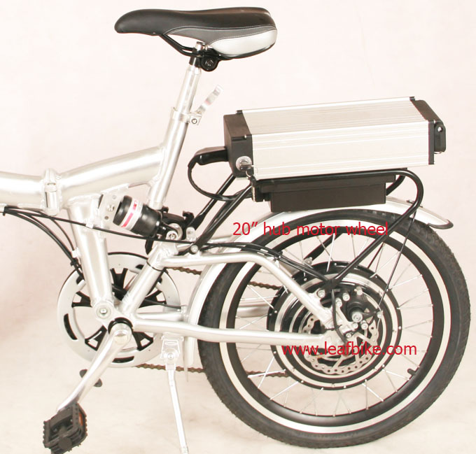 20 inch 36V 750W electric bike kit - rear wheel