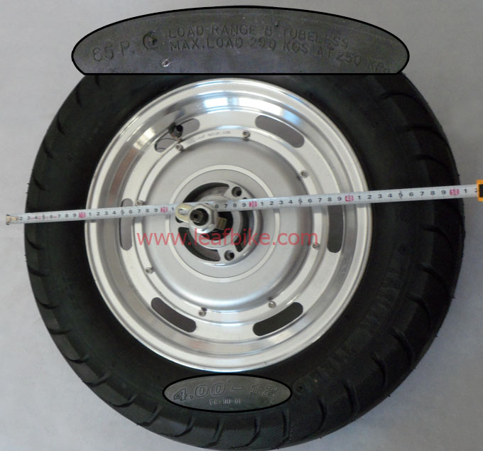 4.00 - 12 / 48V 2000W electric motorcycle motor