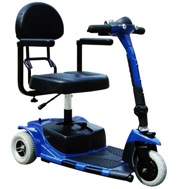 Quick release type - three wheel electric scooter