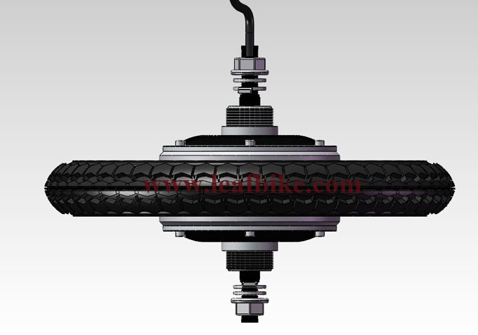 12 inch 36V 250W electric scooter motor rear wheel