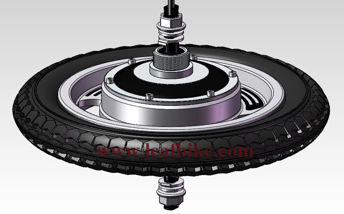 12 inch 36V 250W hub motor electric scooter motor rear wheel