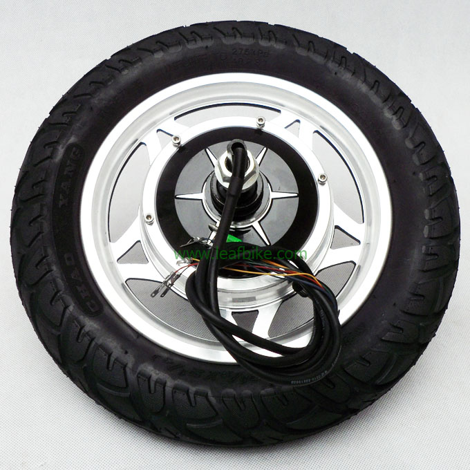 12 inch 24V 250W electric scooter motor rear wheel