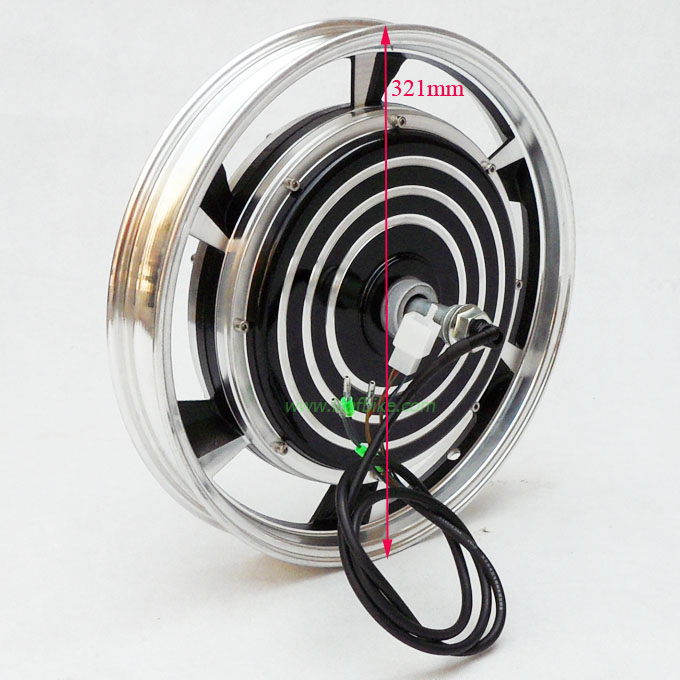 16 inch 36V 750W electric bike kit - rear wheel