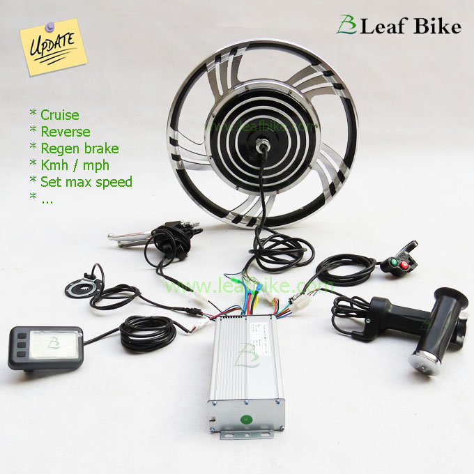 18 inch 48V 52V 1000W electric scooter kit - front hub motor wheel
