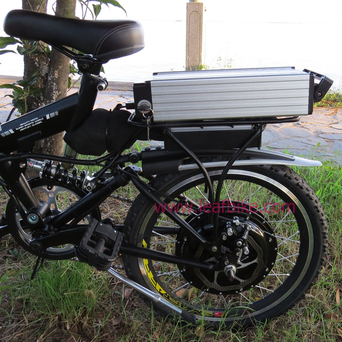 20 inch 1000W folding electric bike - Rear Drive