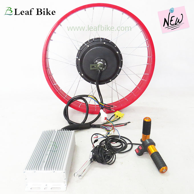26 inch 2000W ~ 5000W high power rear hub motor - bike conversion kit
