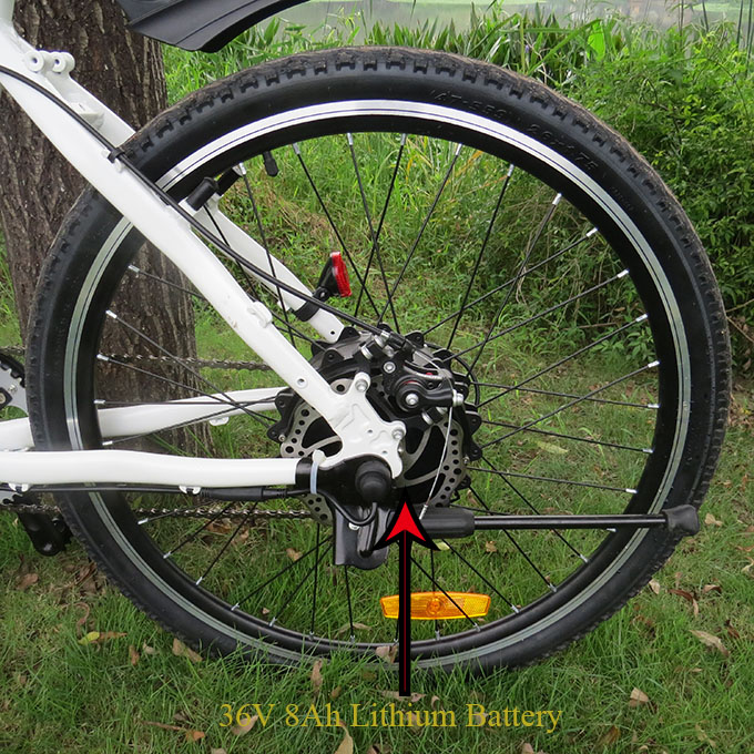 26 inch 36V 250W mountain electric bike - Front drive