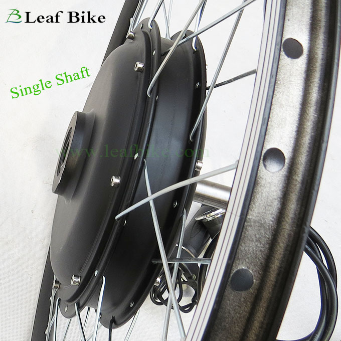 Single Shaft 24 inch 48V 52V 1000W hub motor - bike conversion kit