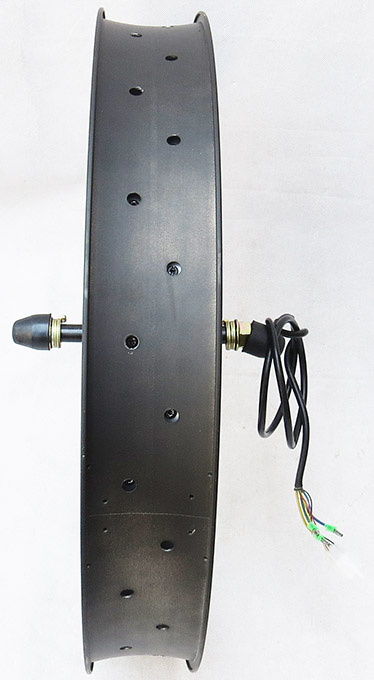 Heavy duty 24 inch 48V 52V 1000W rear hub motor - Ebike conversion kit