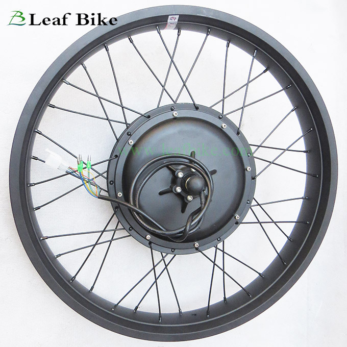 Heavy duty 24 inch 48V 52V 1000W rear hub motor - Ebike conversion kit