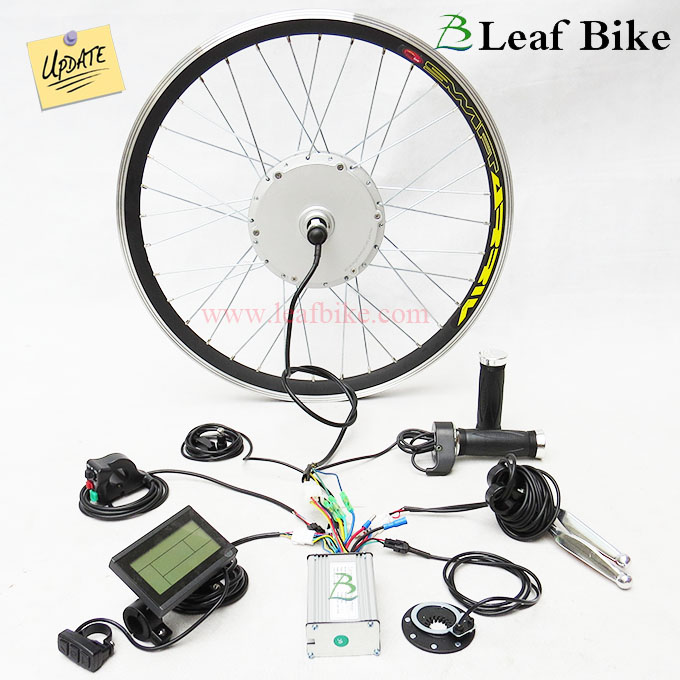 24 inch 36V 300W 500W rear hub motor electric bike conversion kit