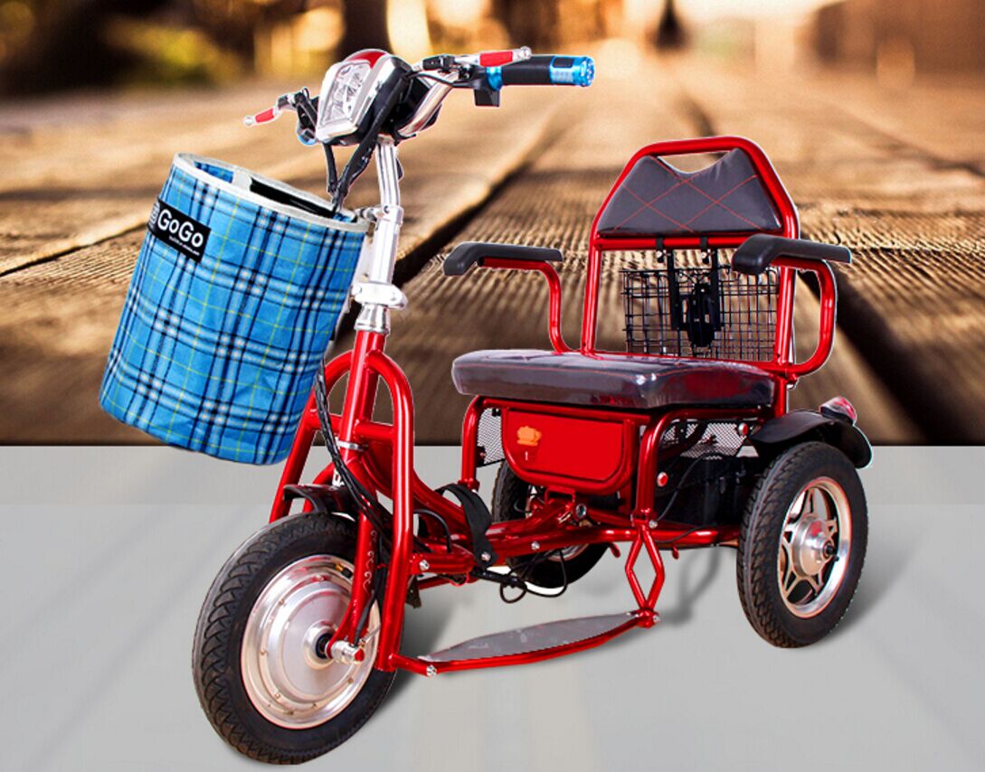 48V 400W folding electric tricycle