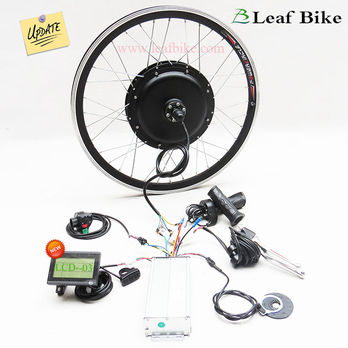 24 inch 48V 52V 1500W rear hub motor - bike conversion kit