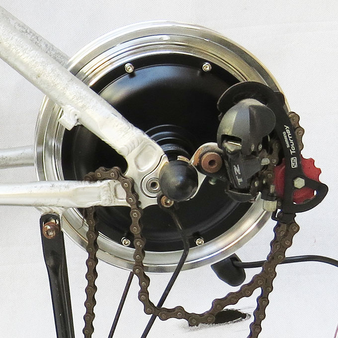 12 inch 24V 250W electric scooter kit - rear hub motor wheel