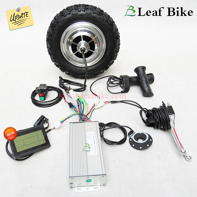 10 inch 48V 52V 800W electric scooter kit - rear wheel