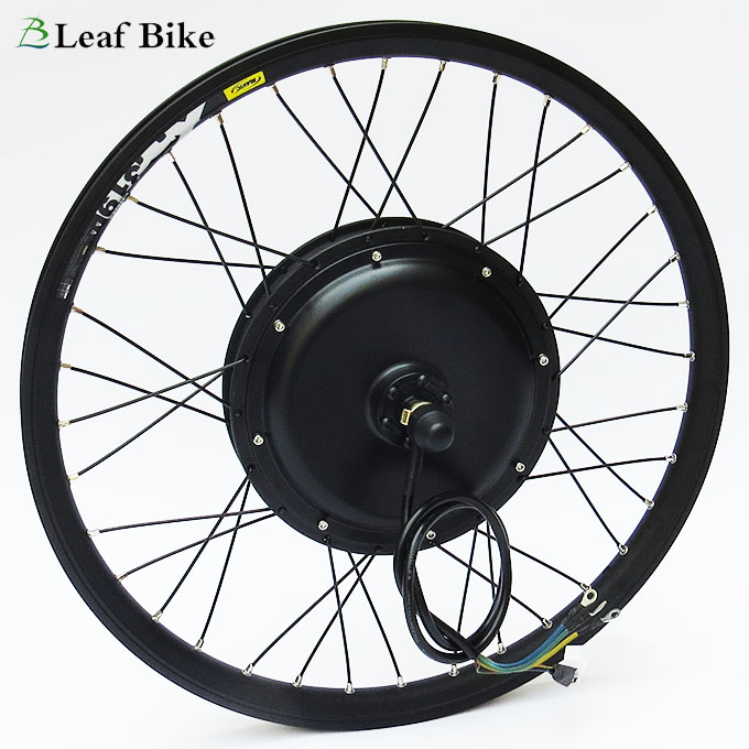24 inch 48V 52V 1500W rear bike motor wheel