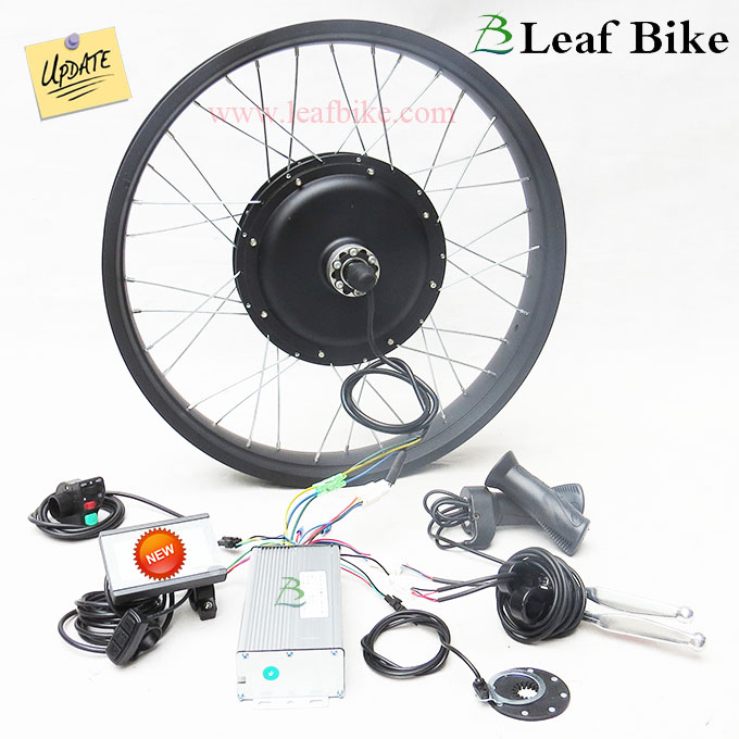 24 inch 48V 52V 1500W rear hub motor - Beach Snow Fat Tire bike conversion kit